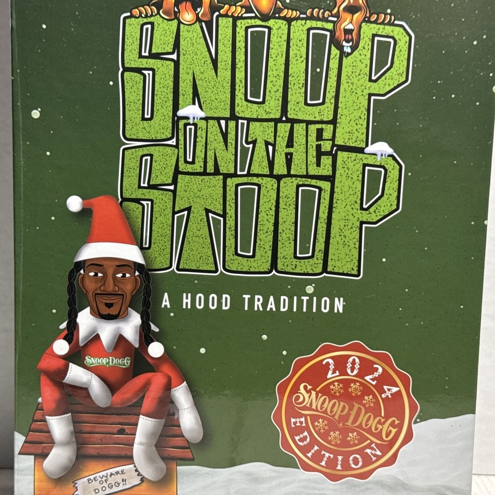Snoop On The Stoop A Hood Tradition 12" Snoop Dogg Christmas Plush Rap Figurine